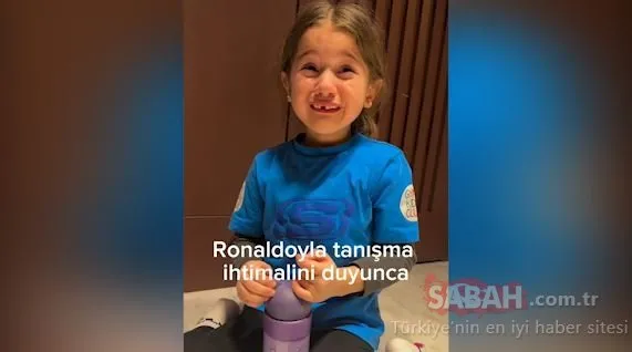 Buse Terim’nin kızı gözyaşlarına boğulmuştu! Cristiano Ronaldo hayali böyle gerçekleşti!